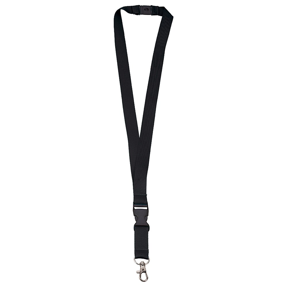 Polyester-Schlüsselband 20mm mit Schnalle und Haken