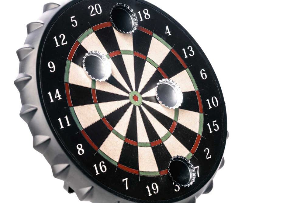 KRONKORKEN/MAGNETPFEIL 2IN1 MINI DART „KRONY FULL“