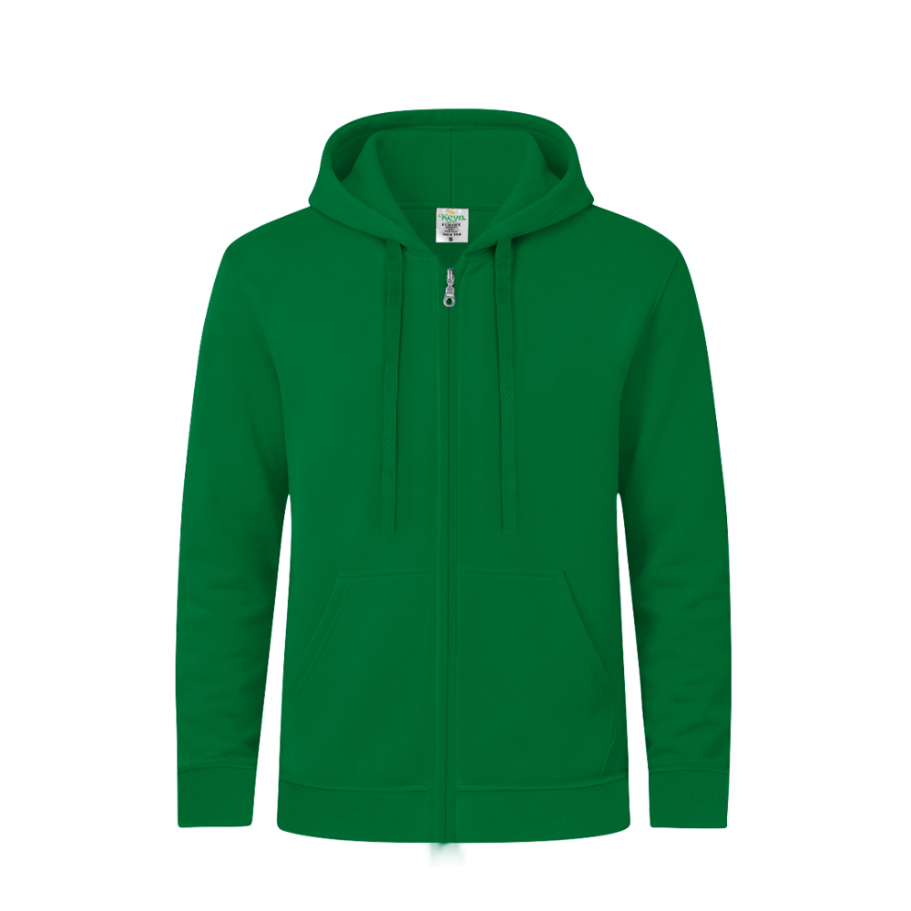 Erwachsene Sweatshirt mit Kapuze + Reißverschluss "keya" SWZ280
