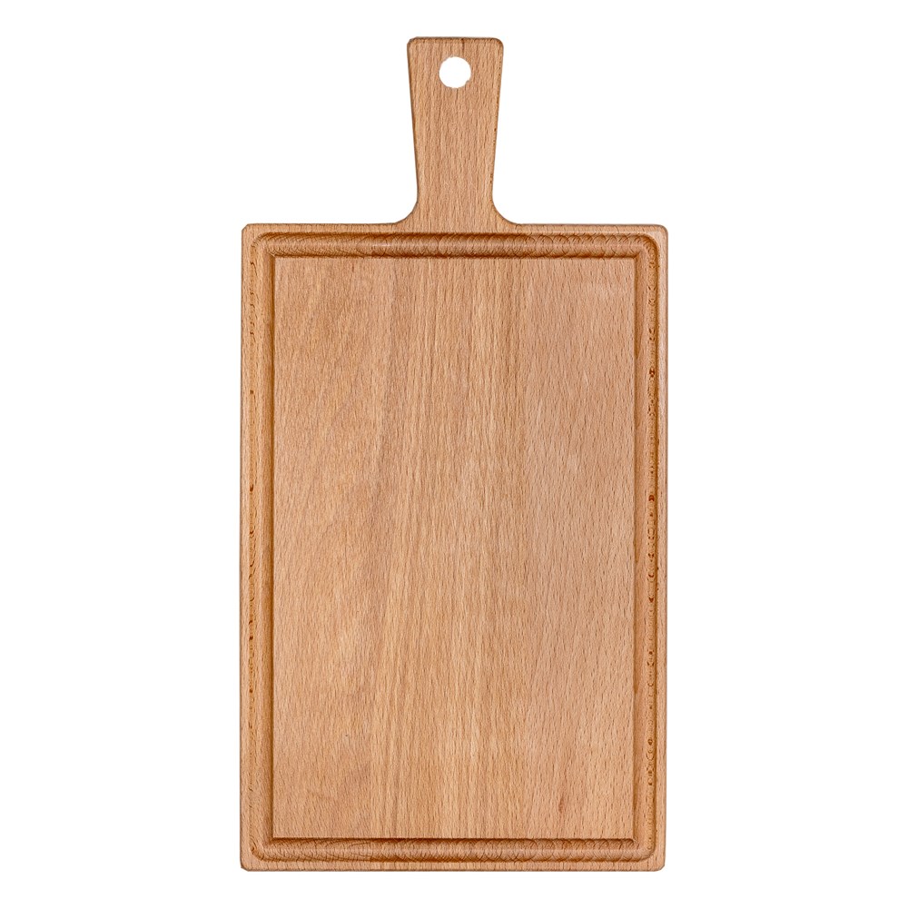 Schneidebrett mit Griff Buche 33x16 cm