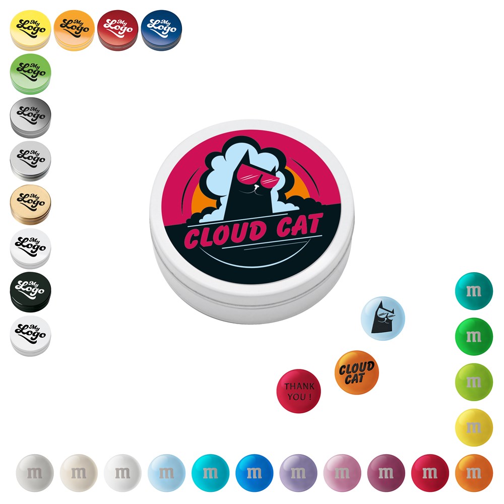 Personalisierte M&M'S® Metallbox, 20 g
