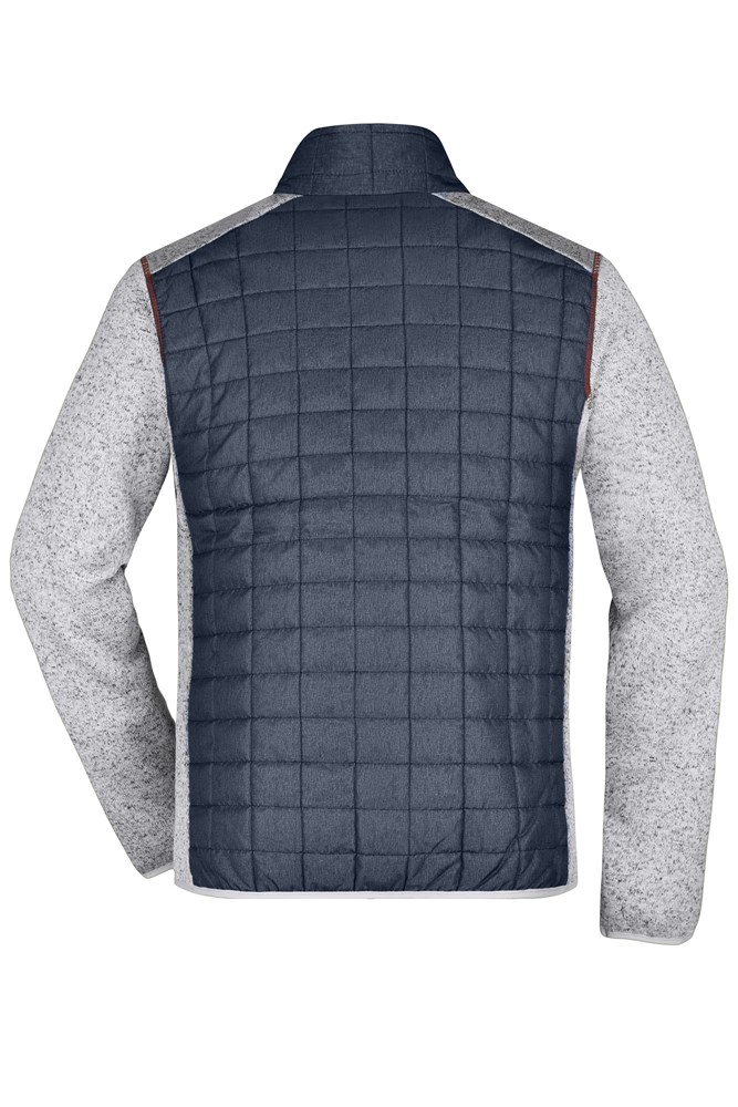 Men's Knitted Hybrid Jacket