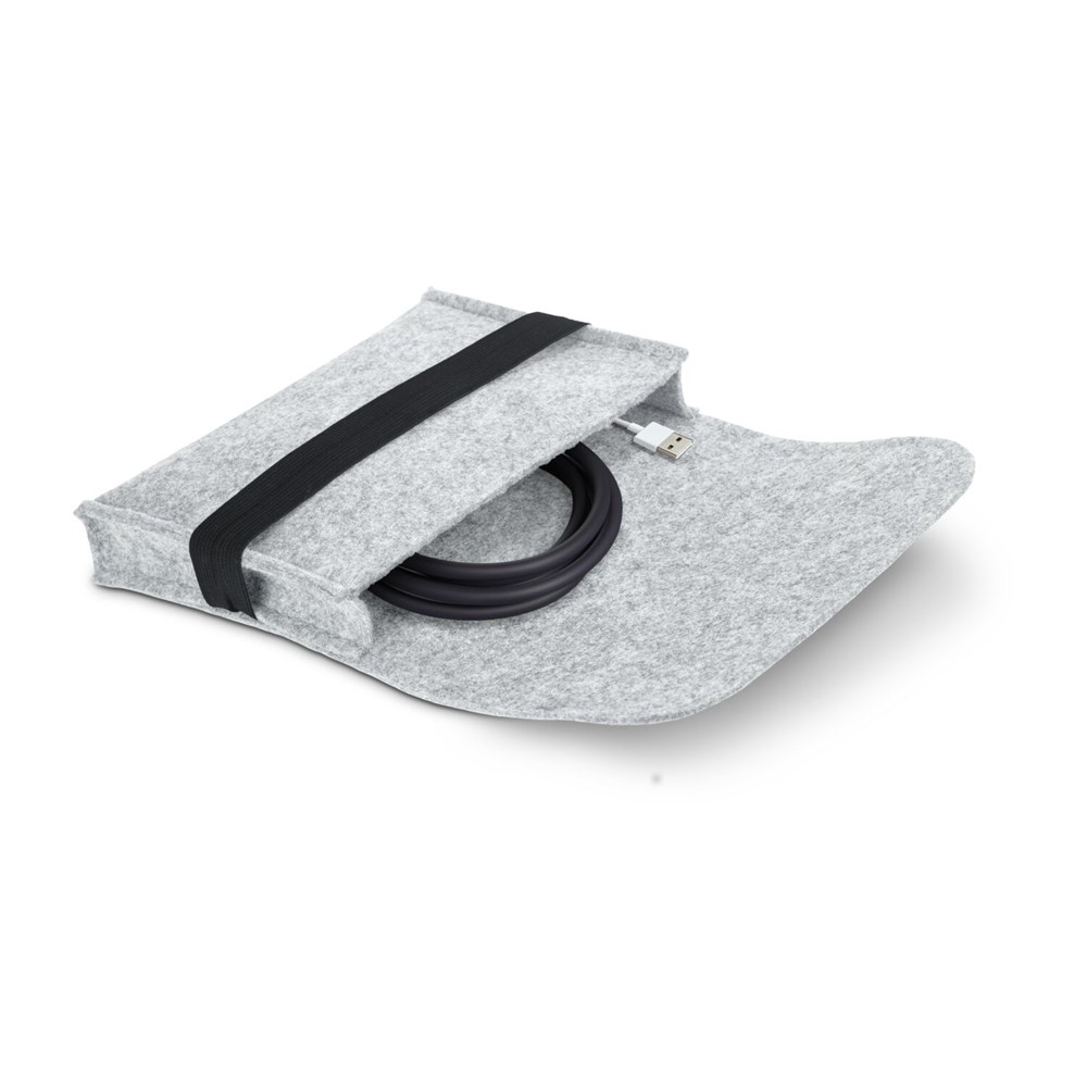 Filztasche mit Gebäck